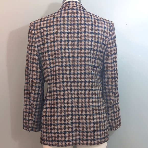 Vintage Pendleton 100% Virgin Wool Fall jacket/blazer. Sz 12P. - Picture 4 of 11